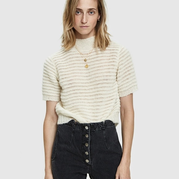 Rachel Comey Sweaters - Rachel Comey Mockneck Cropped Sweater M